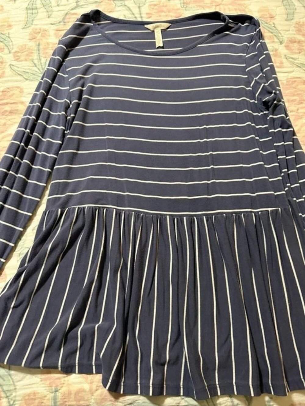 Matilda Jane Women’s Long Sleeve Striped Top Medium
